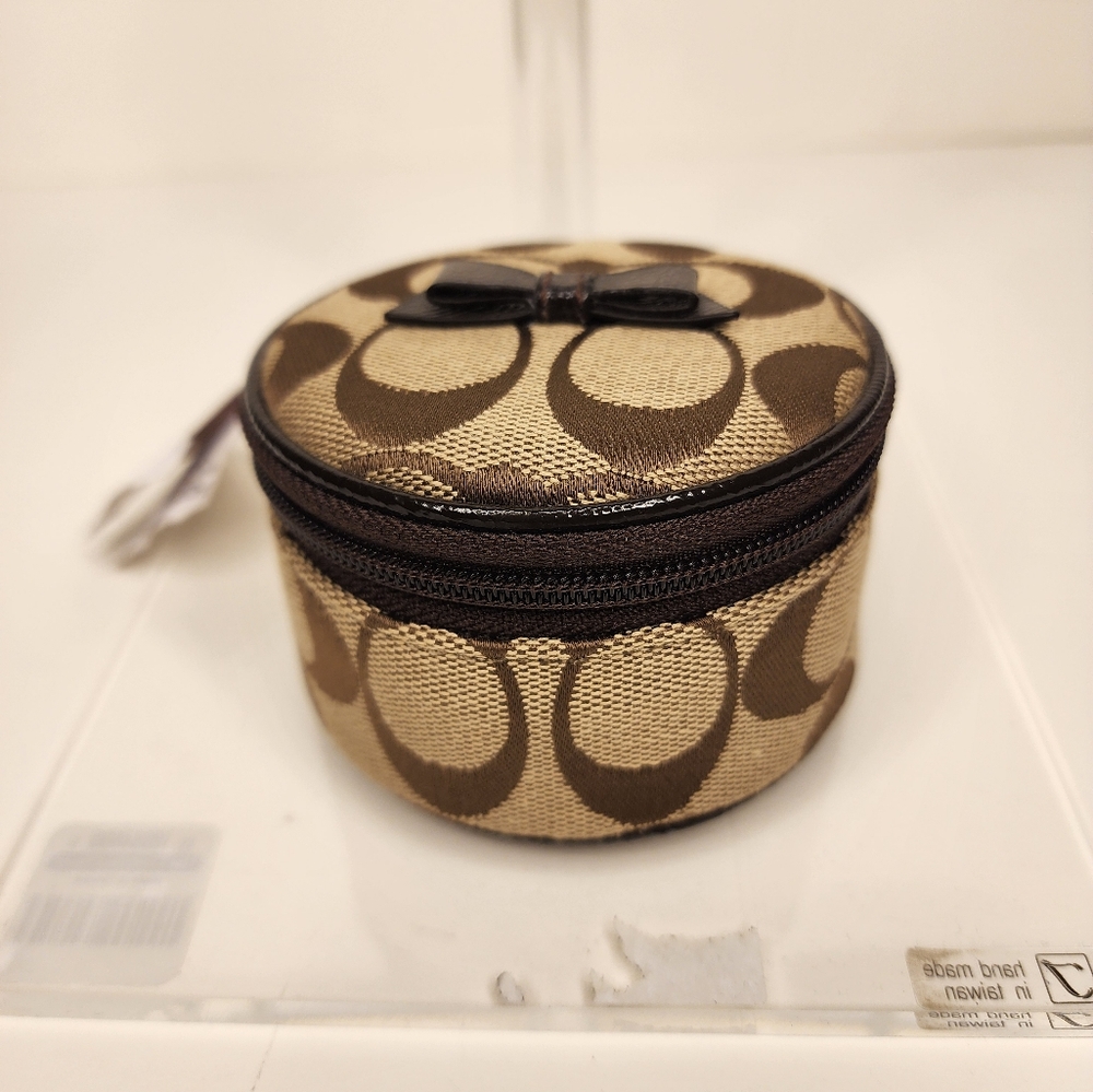 Coach Travel Jewelry Case with Pouch